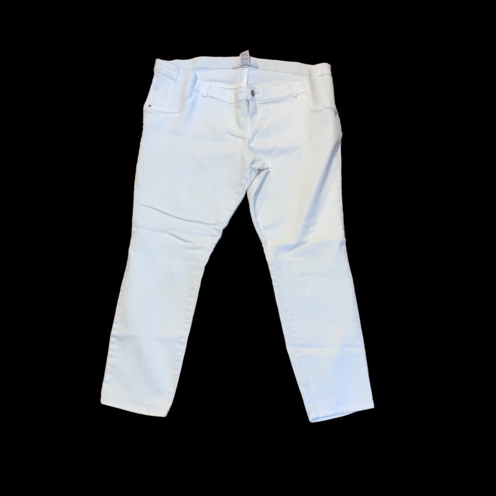 Liz Lange Maternity Ankle Skinny Jeans, sz XL 16
